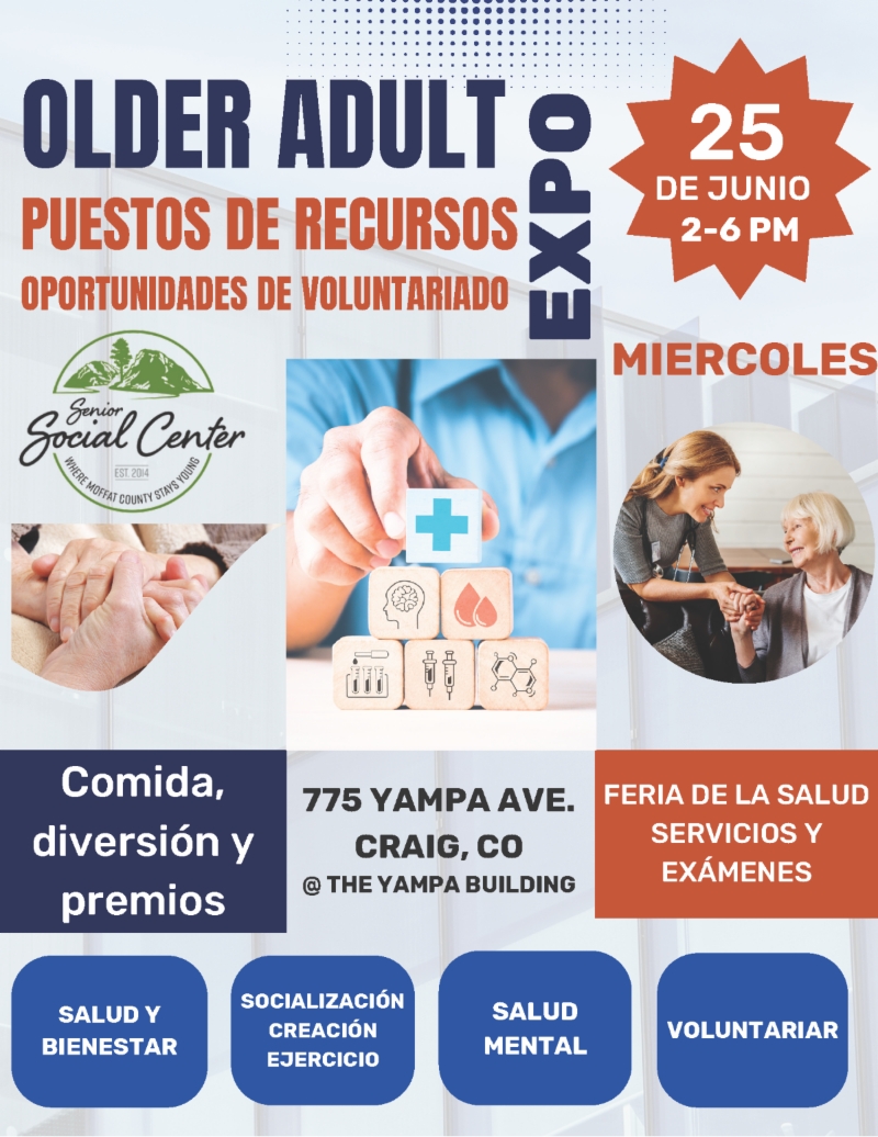 LoveINCYampa Events Older Adult Expo Spanish